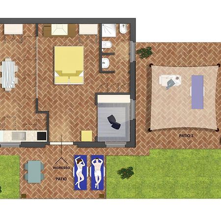 Tenuta Dei Principi 格罗塞托港 客房 照片